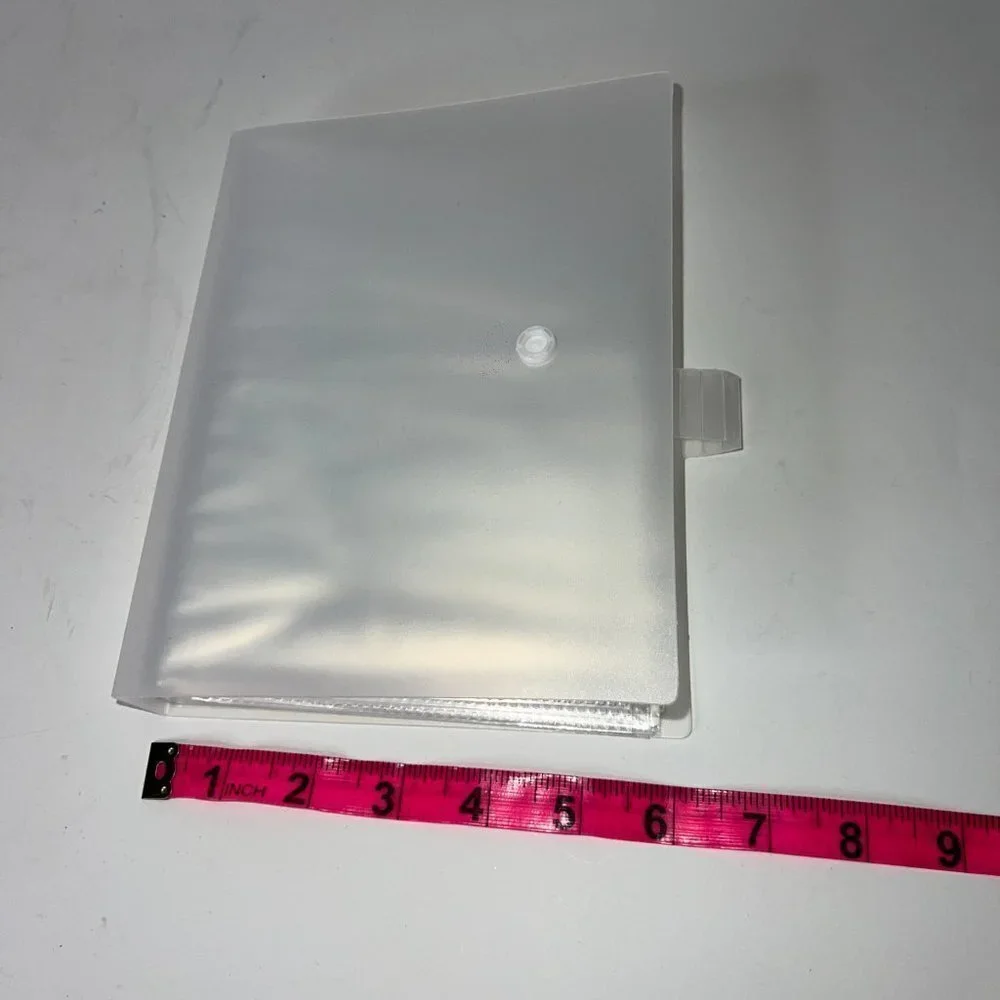 CLEAR 4x6 Card Photo Book